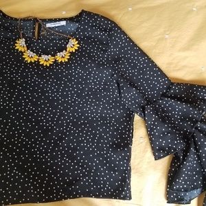 Glamorous (ASOS) Top With Ruffle Sleeves